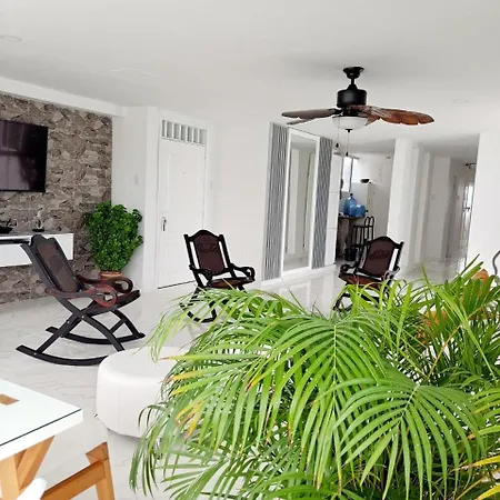 Large And Beautiful Oceanfront Penthouse * Cartagena