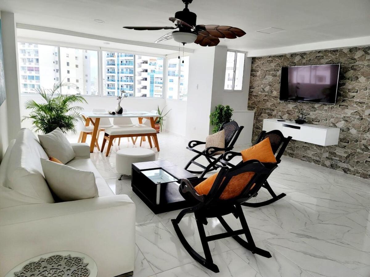 Apartamento Large And Beautiful Oceanfront Penthouse Cartagena